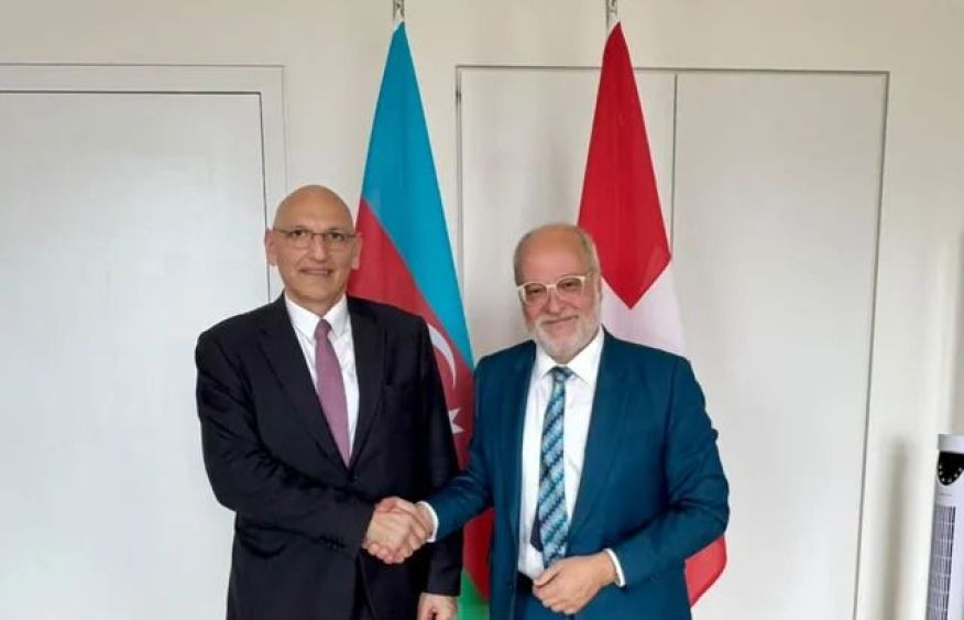 Azerbaijan, Switzerland discuss bilateral ties, Armenia peace process and regional connectivity