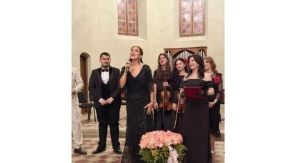 German Lutheran Church in Shamkir hosts concert within Fidan Hajiyeva Int'l Opera Festival [PHOTOS]