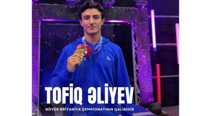 Azerbaijani tumbler claims two golds at major gymnastics events in UK