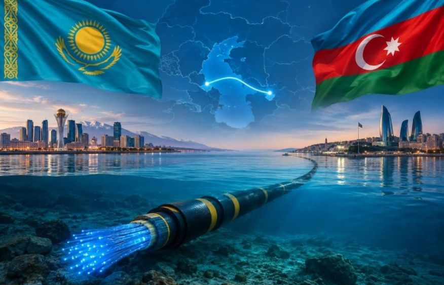 Baku, Astana tap Caspian to redraw Eurasia’s digital map