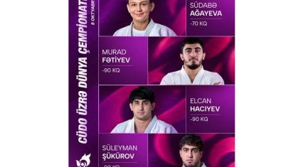 Four Azerbaijani judokas to compete on fifth day of World Championships