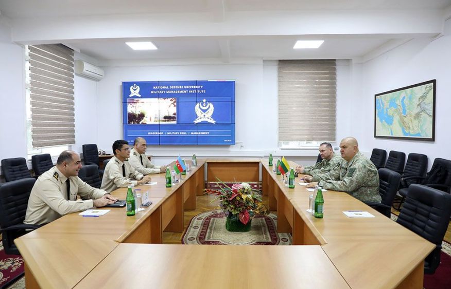 Azerbaijan, Lithuania strengthen cooperation in military education [PHOTOS]