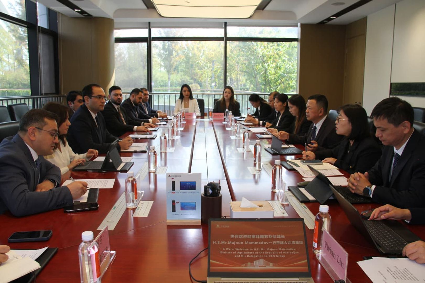 Baku, Beijing explore agricultural technology cooperation and export opportunities