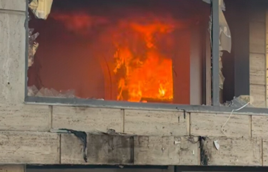 Fire breaks out at Albania's Education Ministry as student protests escalate