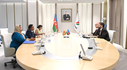 SOCAR, Sri Lanka discuss cooperation in energy sector [PHOTOS]