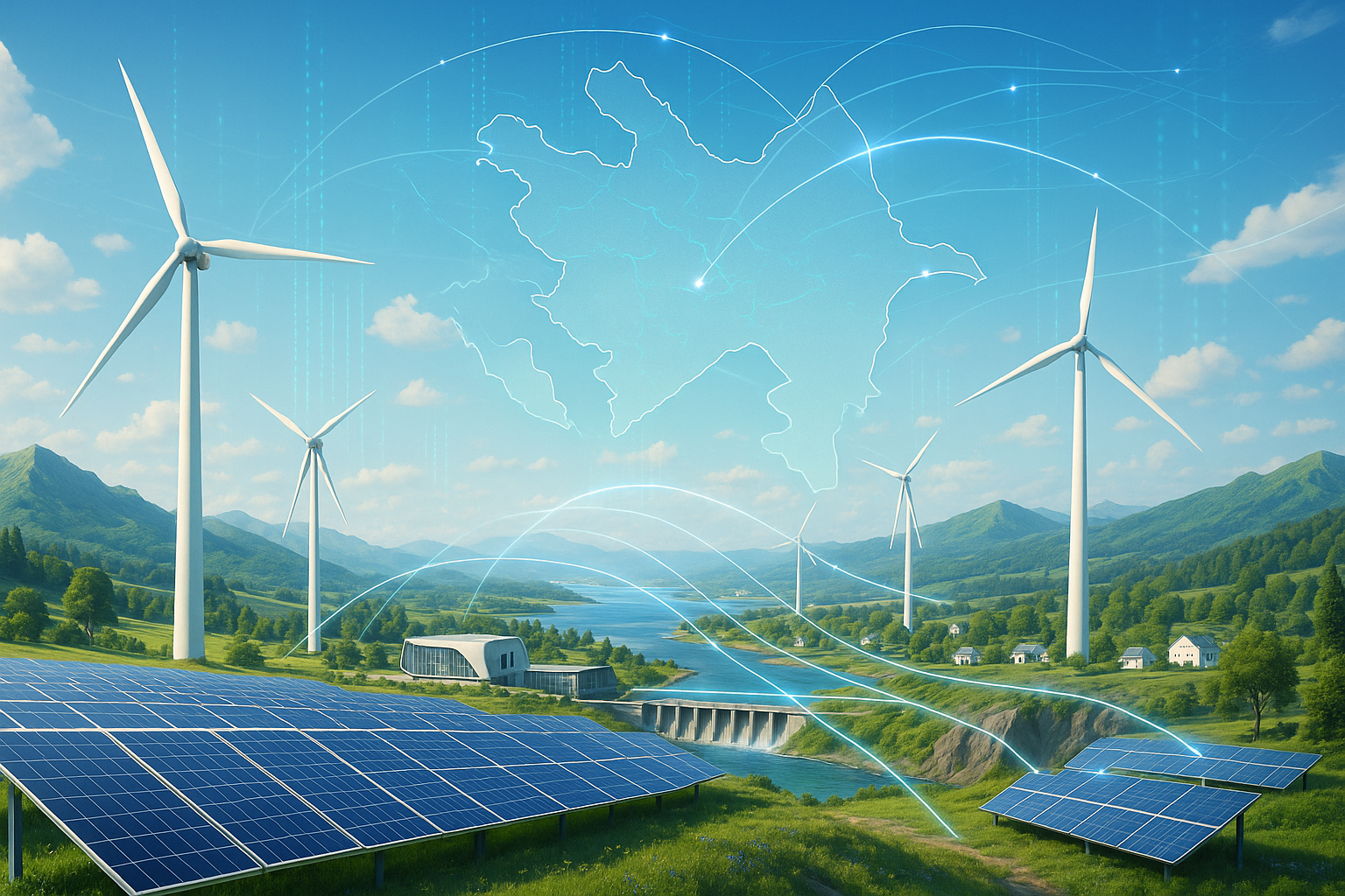 Azerbaijan’s $2.6 billion energy expansion sets up an 8 GW green power goal