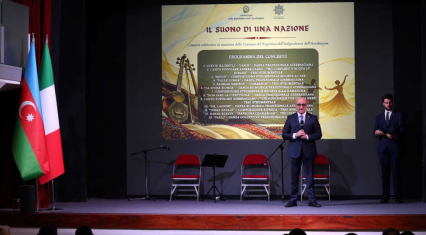 Azerbaijan celebrates 35th anniversary of restored independence with a concert in Rome [PHOTOS]