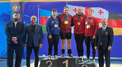 National weightlifters secure nine medals in Albania [PHOTOS]