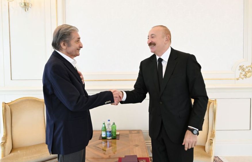 President Ilham Aliyev presented “Istiglal” Order to Farhad Khalilov [PHOTOS]