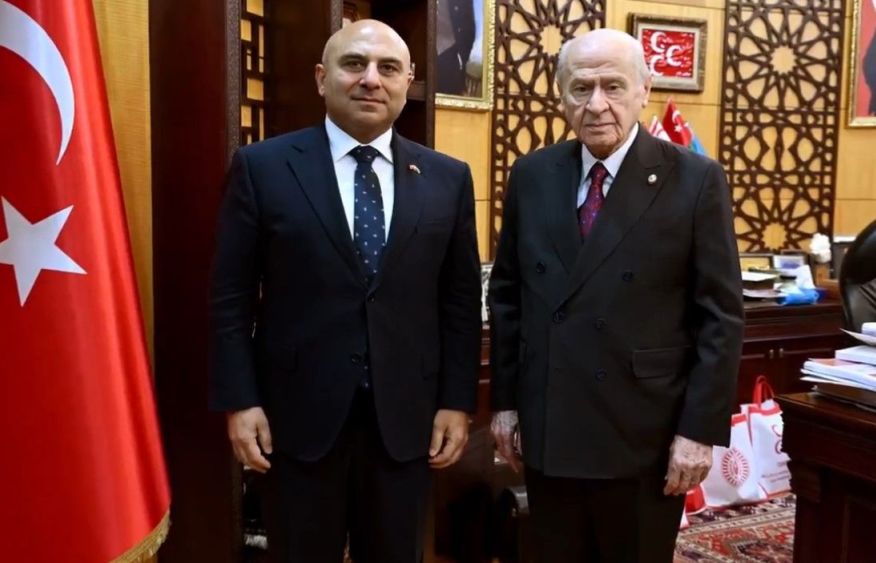 MHP leader Devlet Bahçeli meets with Azerbaijani Ambassador to Türkiye