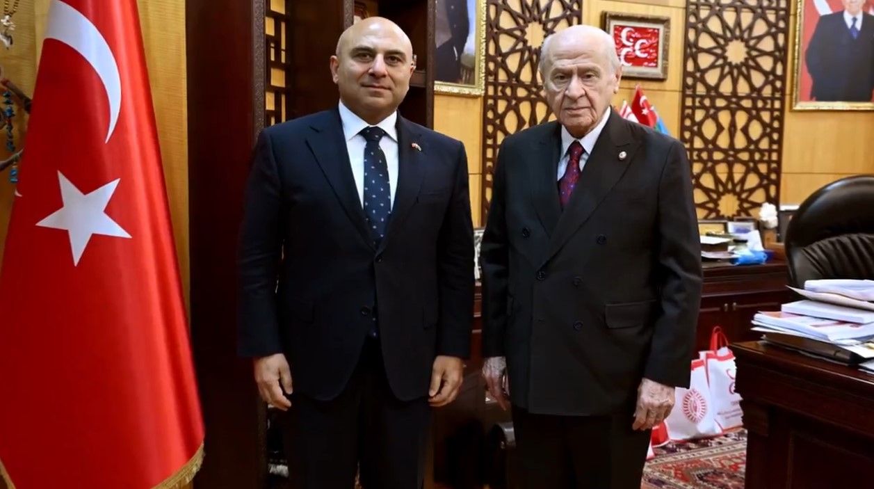 MHP leader Devlet Bahçeli meets with Azerbaijani Ambassador to Türkiye