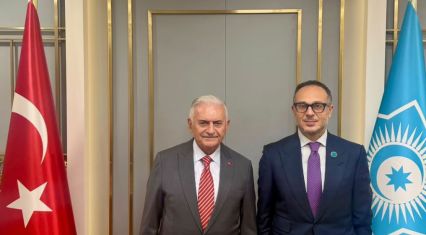 TURKPA Chief and Binali Yıldırım discuss strengthening Turkic unity