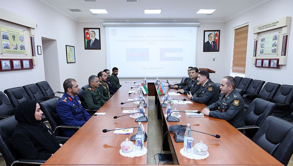 Azerbaijan, UAE hold second Joint Military Cooperation Committee meeting