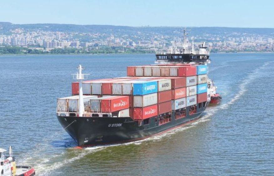 Three naval drones attack container ship in Black Sea