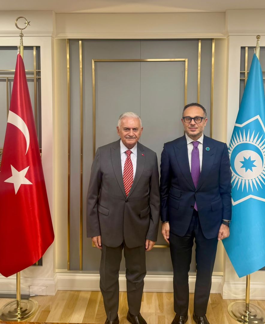TURKPA Chief and Binali Yıldırım discuss strengthening Turkic unity
