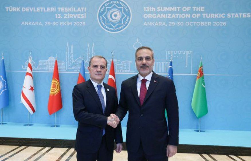 Azerbaijan's FM Jeyhun Bayramov arrives in Ankara for OTS meeting