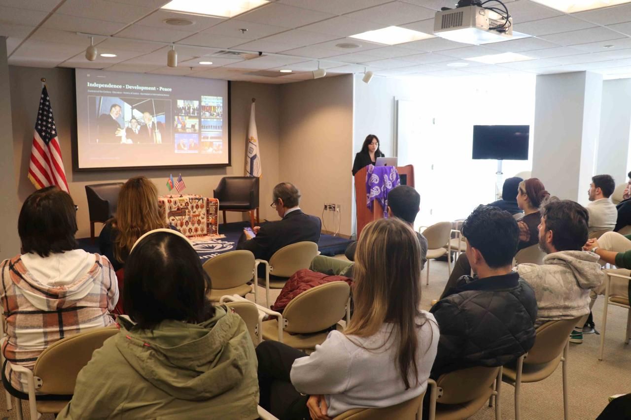Azerbaijan’s culture and heritage promoted at US University