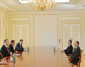 Azerbaijani President holds several meetings