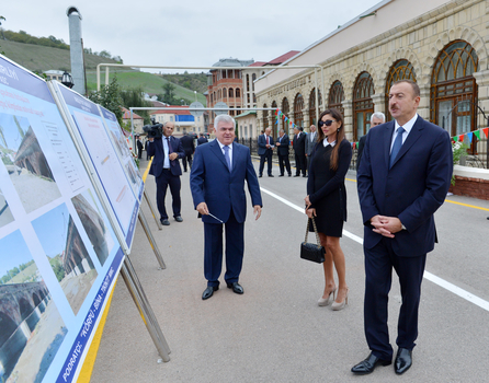 President Aliyev visits Guba region