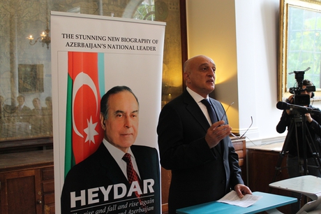 London hosts presentation of British author`s book on Heydar Aliyev