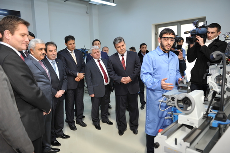 BP presents new laboratories to Qafqaz University