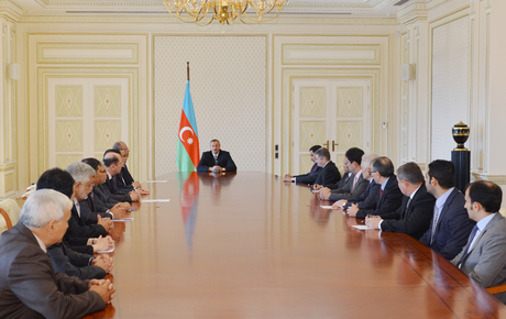 President Aliyev receives ambassadors of Muslim countries
