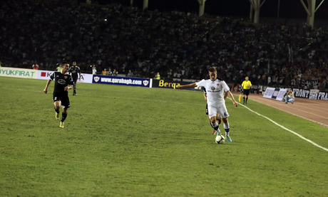 Karabakh FC lose to German Eintracht