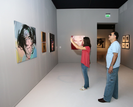 Open day of Warhol's exhibition held at Heydar Aliyev Center
