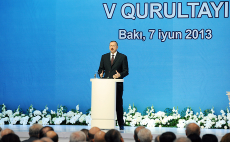 President Aliyev nominated as ruling party’s candidate for elections