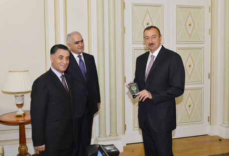 President Aliyev receives first biometric passport