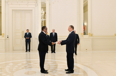 Azerbaijani President receives credentials of several incoming ambassadors