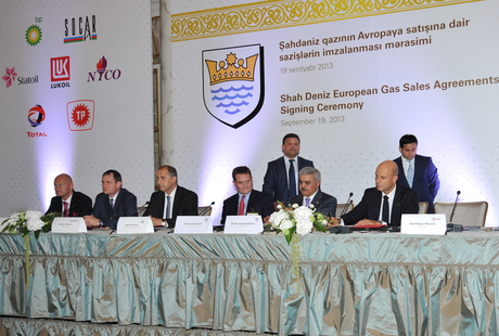 Azerbaijan signs gas sales agreements with European buyers