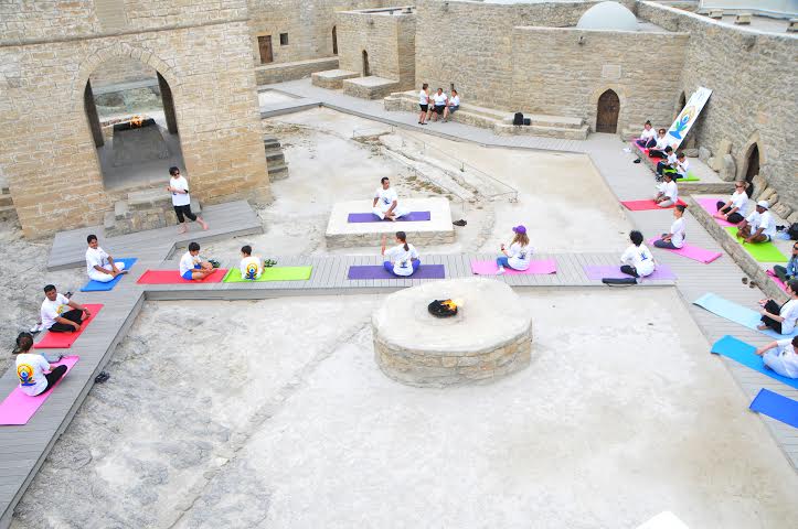 Yoga Day celebrated in Baku