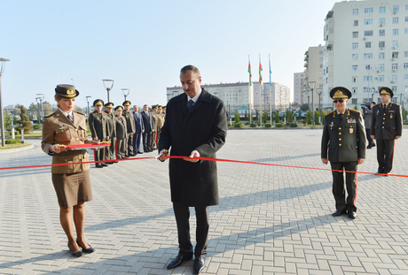President Aliyev inaugurates Emergency Situations Ministry’s Academy