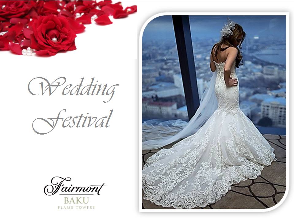 Walk down the aisle with Fairmont Baku, Flame Towers