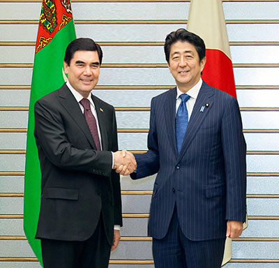 Strengthening stability in region, main topic of Turkmen-Japanese talks