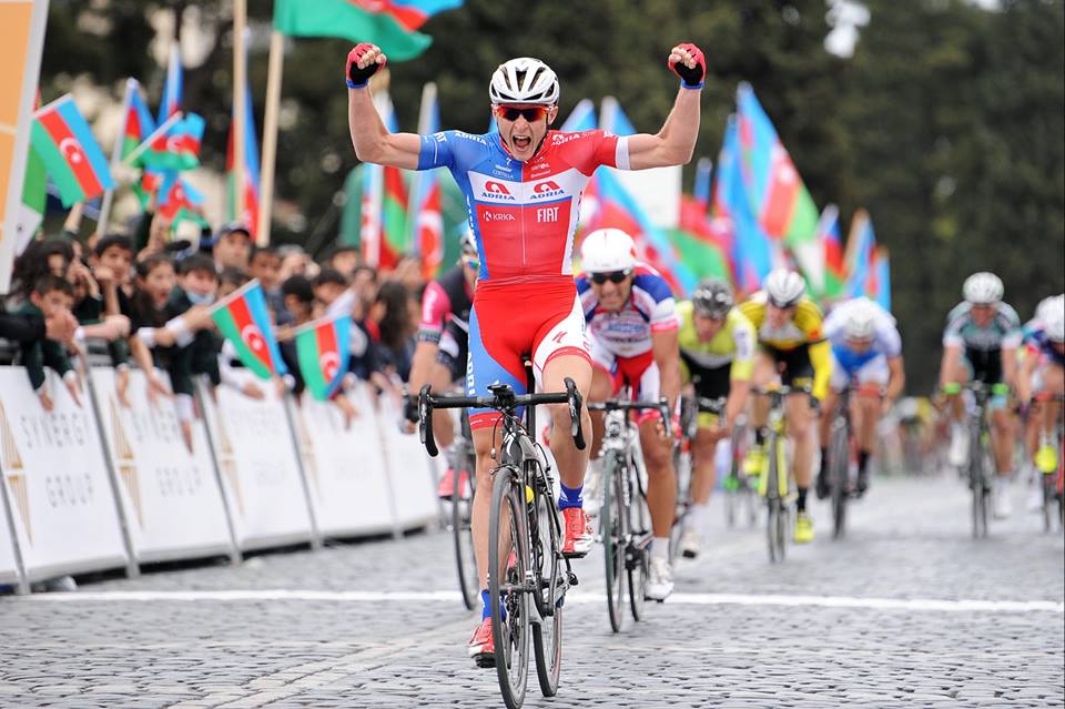 Marko Kump wins 1st leader’s jersey at Tour d'Azerbaidjan