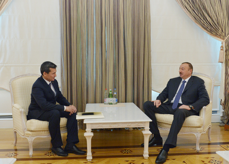 Azerbaijani-Turkmen ties  dynamically developing: President Aliyev