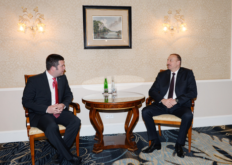 President Aliyev starts visit to Czech Republic