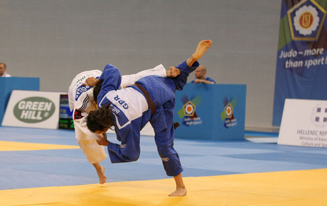 Azerbaijani judo fighter wins European crown