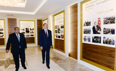 President Aliyev inaugurates several facilities in Khizi