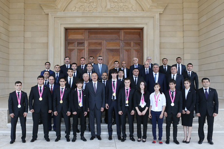 President Aliyev hails winners of Nanjing Summer Youth Olympic Games