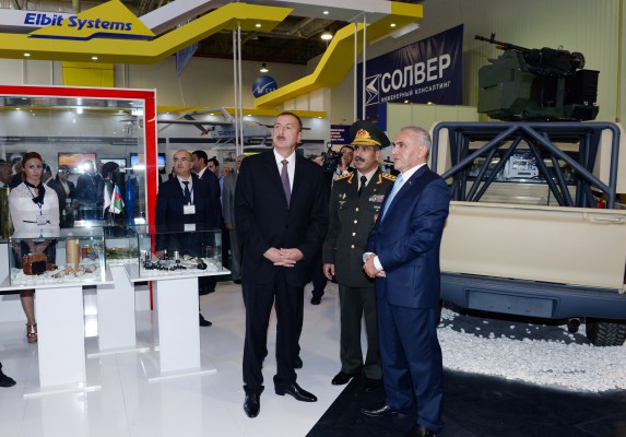 President Aliyev reviews ADEX-2014