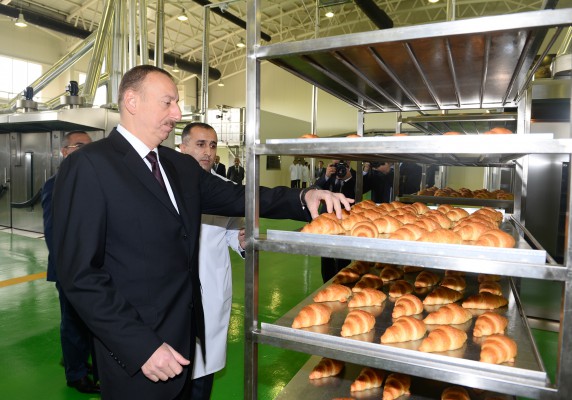 President Aliyev opens facilities in Ganja, Shamkir
