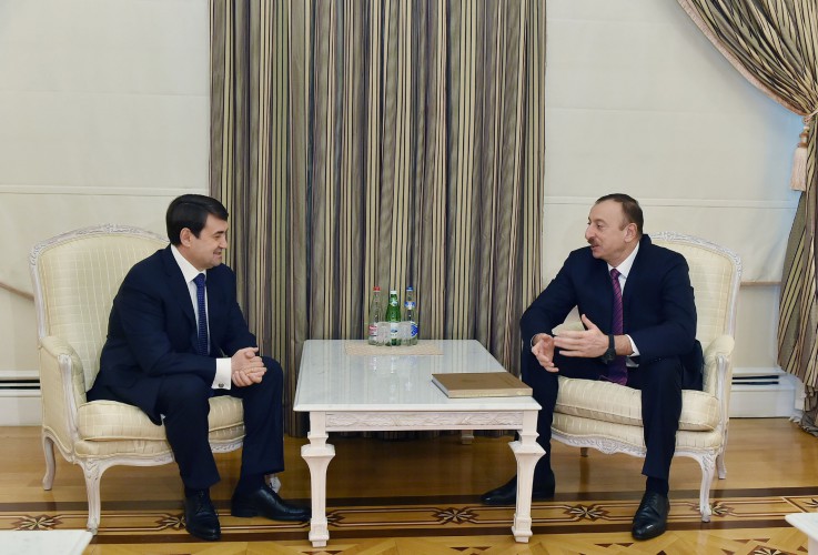 President Aliyev receives Igor Levitin