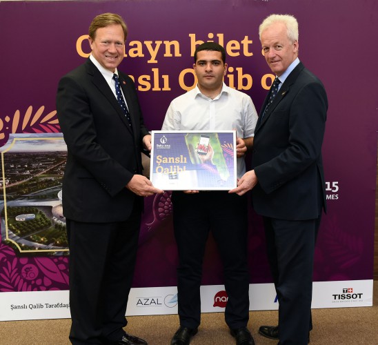 Baku 2015, Nar announce final Lucky Winner