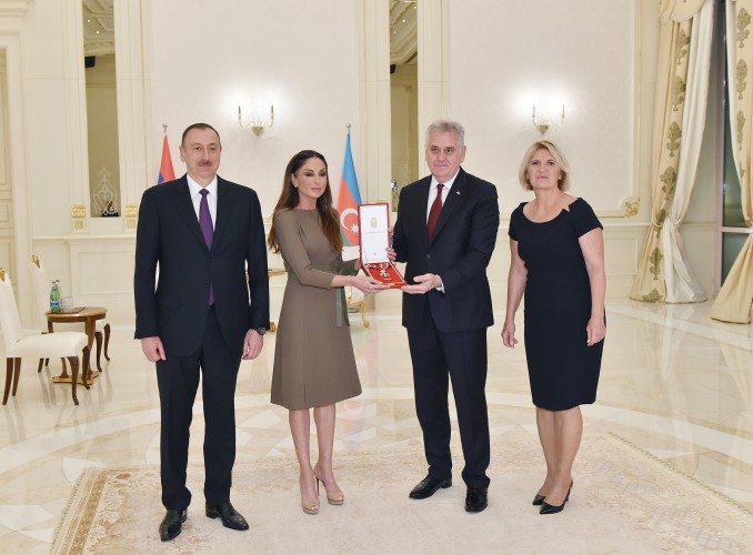 First Lady awarded with Serbia’s Sretenjski Order
