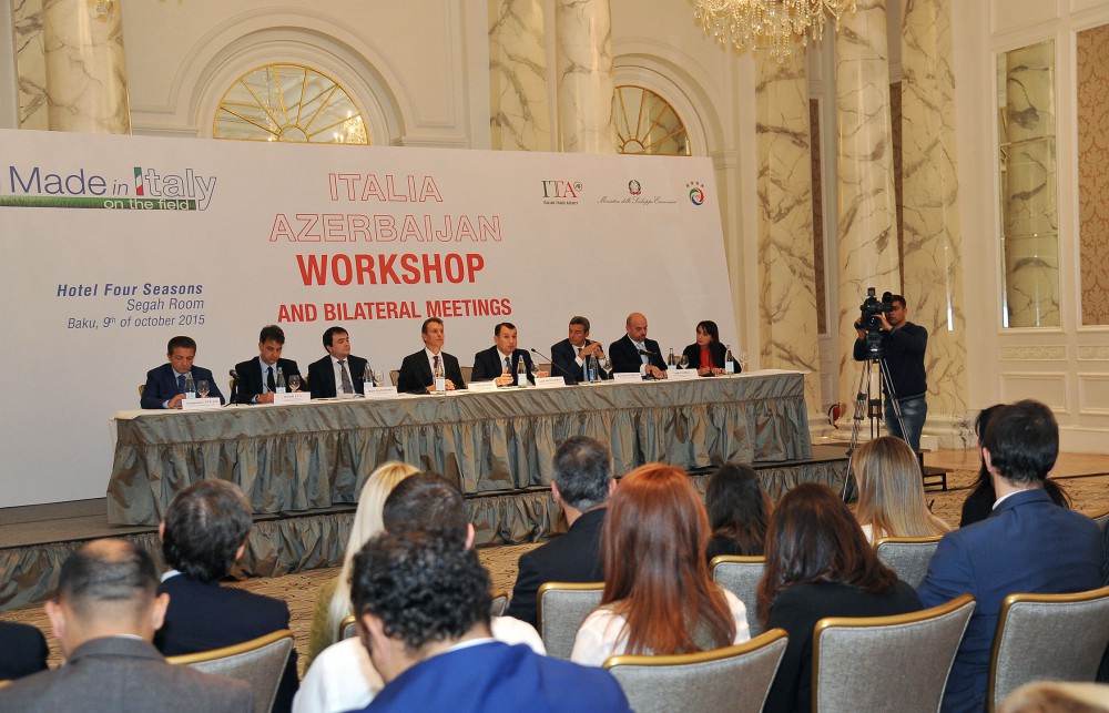 Italian companies drawn to lucrative prospects in Azerbaijan
