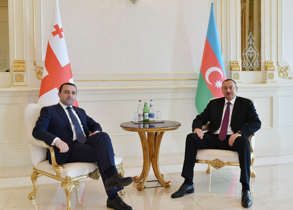 President Aliyev receives Georgian Prime Minister