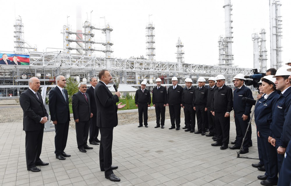 President Aliyev: Chemical industry, non-oil sector - main factors for Azerbaijani economy